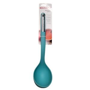 NEW KitchenAid Silicone Ladle in Aqua Sky (13")
